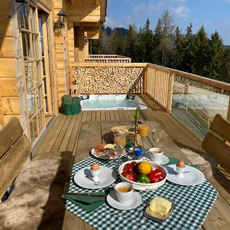 펜션 Almhuetten Skorianz Klippitztorl